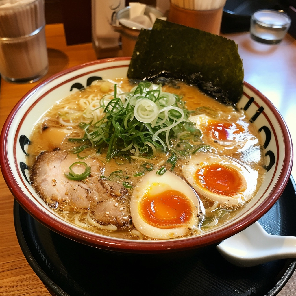 The Ramen: : A global map with icons representing ramen festivals and restaurants worldwide, illustrating the widespread popularity and influence of this iconic dish beyond Japan's borders.