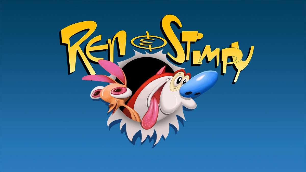 Stimpy's lovable but absurd antics