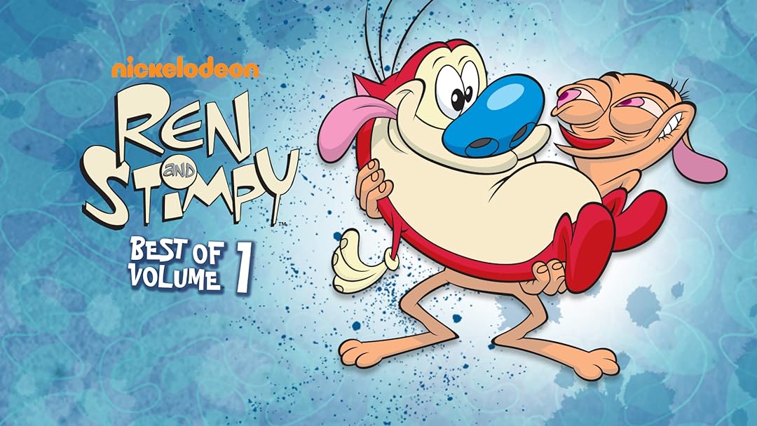 The unique animation style of The Ren & Stimpy Show