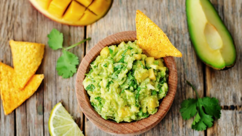 Ingredients for Tropical Mango Guacamole