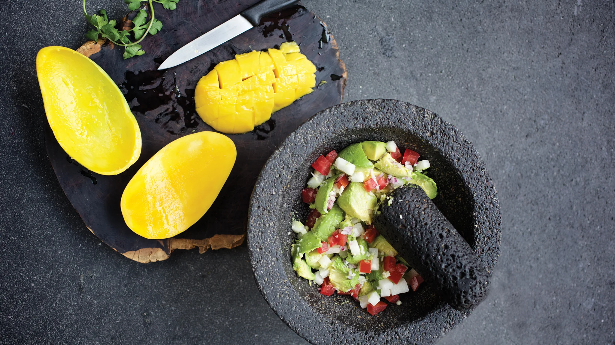 Tropical Mango Guacamole