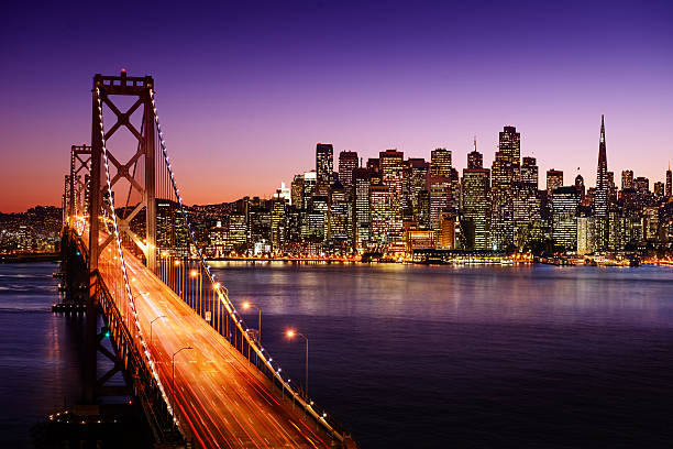 High-rise buildings in downtown San Francisco, symbolizing the city's wealth. 