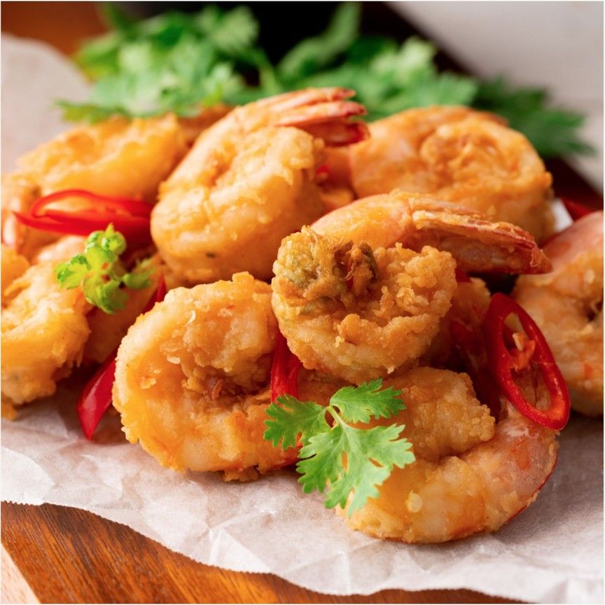 Crispy Garlic Prawns