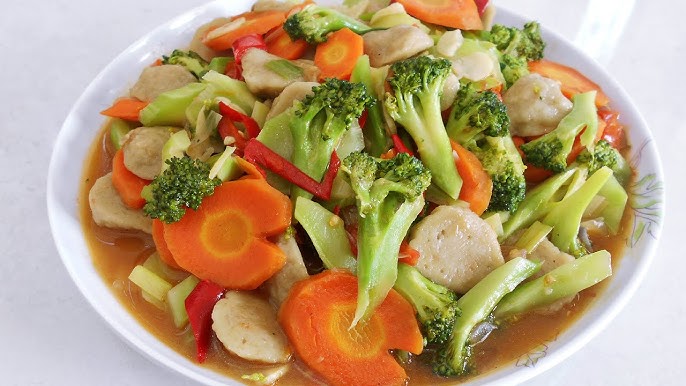 Cara Memasak Cha Brokoli Bakso